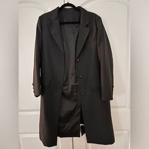 Women's Black Overcoat